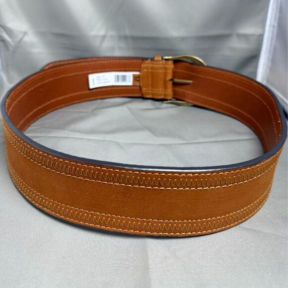 NWT Lucky Brand Leather Belt in Brown size M